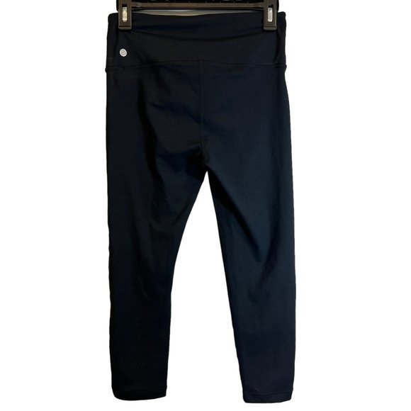 NWOT ZELLA Lite Crop Leggings in Black (S) - Picture 4 of 8